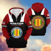 Premium US Veterans Zip Hoodie ATTN030921, Gifts For US Veterans, Gifts On Father's Day, Veterans Day. - Image 40