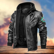 Premium US Veterans Leather Jacket BPHN040915, Gifts For US Veterans, Gifts For US Veterans, Gifts On Father's Day, Veterans Day - Image 22