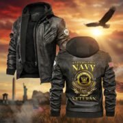 Premium US Veterans Leather Jacket BPHN040915, Gifts For US Veterans, Gifts For US Veterans, Gifts On Father's Day, Veterans Day - Image 8