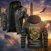 Premium US Veterans Leather Jacket BPHN040915, Gifts For US Veterans, Gifts For US Veterans, Gifts On Father's Day, Veterans Day - Image 26