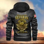 Premium US Veterans Leather Jacket BPHN040915, Gifts For US Veterans, Gifts For US Veterans, Gifts On Father's Day, Veterans Day - Image 27