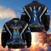 Premium US Veterans Bomber Jacket BPHN130811, Gifts For US Veterans, Gifts On Father's Day, Veterans Day. - Image 26
