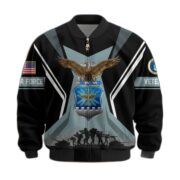 Premium US Veterans Bomber Jacket BPHN130811, Gifts For US Veterans, Gifts On Father's Day, Veterans Day. - Image 24