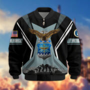 Premium US Veterans Bomber Jacket BPHN130811, Gifts For US Veterans, Gifts On Father's Day, Veterans Day. - Image 24