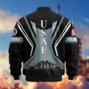 Premium US Veterans Bomber Jacket BPHN130811, Gifts For US Veterans, Gifts On Father's Day, Veterans Day. - Image 25