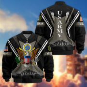 Premium US Veterans Bomber Jacket BPHN130811, Gifts For US Veterans, Gifts On Father's Day, Veterans Day. - Image 2