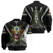 Premium US Veterans Bomber Jacket BPHN130811, Gifts For US Veterans, Gifts On Father's Day, Veterans Day. - Image 5