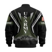 Premium US Veterans Bomber Jacket BPHN130811, Gifts For US Veterans, Gifts On Father's Day, Veterans Day. - Image 7