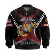 Premium US Veterans Bomber Jacket BPHN130811, Gifts For US Veterans, Gifts On Father's Day, Veterans Day. - Image 18