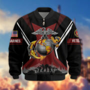 Premium US Veterans Bomber Jacket BPHN130811, Gifts For US Veterans, Gifts On Father's Day, Veterans Day. - Image 18
