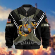 Premium US Veterans Bomber Jacket BPHN130811, Gifts For US Veterans, Gifts On Father's Day, Veterans Day. - Image 21