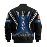 Premium US Veterans Bomber Jacket BPHN130811, Gifts For US Veterans, Gifts On Father's Day, Veterans Day. - Image 13