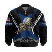 Premium US Veterans Bomber Jacket BPHN130811, Gifts For US Veterans, Gifts On Father's Day, Veterans Day. - Image 15