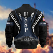 Premium US Veterans Bomber Jacket BPHN130811, Gifts For US Veterans, Gifts On Father's Day, Veterans Day. - Image 34