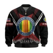 Premium US Veterans Bomber Jacket BPHN130811, Gifts For US Veterans, Gifts On Father's Day, Veterans Day. - Image 39