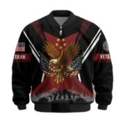 Premium US Veterans Bomber Jacket BPHN130811, Gifts For US Veterans, Gifts On Father's Day, Veterans Day. - Image 36