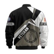 Premium US Veterans Bomber Jacket BPHN030912, Gifts For US Veterans, Gifts On Father's Day, Veterans Day. - Image 10