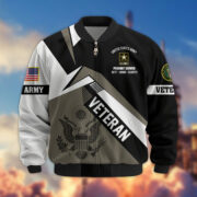 Premium US Veterans Bomber Jacket BPHN030912, Gifts For US Veterans, Gifts On Father's Day, Veterans Day. - Image 3