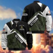 Premium US Veterans Bomber Jacket BPHN030912, Gifts For US Veterans, Gifts On Father's Day, Veterans Day. - Image 5