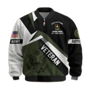 Premium US Veterans Bomber Jacket BPHN030912, Gifts For US Veterans, Gifts On Father's Day, Veterans Day. - Image 6
