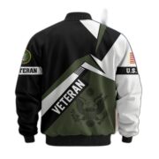 Premium US Veterans Bomber Jacket BPHN030912, Gifts For US Veterans, Gifts On Father's Day, Veterans Day. - Image 7