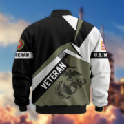 Premium US Veterans Bomber Jacket BPHN030912, Gifts For US Veterans, Gifts On Father's Day, Veterans Day. - Image 22