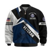 Premium US Veterans Bomber Jacket BPHN030912, Gifts For US Veterans, Gifts On Father's Day, Veterans Day. - Image 15