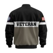 Premium US Veterans Bomber Jacket CPVC180901, Gifts For US Veterans, Gifts On Father's Day, Veterans Day. - Image 9