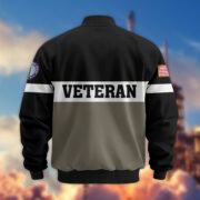 Premium US Veterans Bomber Jacket CPVC180901, Gifts For US Veterans, Gifts On Father's Day, Veterans Day. - Image 9