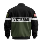 Premium US Veterans Bomber Jacket CPVC180901, Gifts For US Veterans, Gifts On Father's Day, Veterans Day. - Image 3