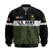 Premium US Veterans Bomber Jacket CPVC180901, Gifts For US Veterans, Gifts On Father's Day, Veterans Day. - Image 2
