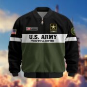 Premium US Veterans Bomber Jacket CPVC180901, Gifts For US Veterans, Gifts On Father's Day, Veterans Day. - Image 2