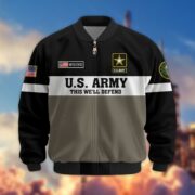 Premium US Veterans Bomber Jacket CPVC180901, Gifts For US Veterans, Gifts On Father's Day, Veterans Day. - Image 5