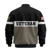 Premium US Veterans Bomber Jacket CPVC180901, Gifts For US Veterans, Gifts On Father's Day, Veterans Day. - Image 6
