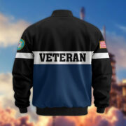 Premium US Veterans Bomber Jacket CPVC180901, Gifts For US Veterans, Gifts On Father's Day, Veterans Day. - Image 30