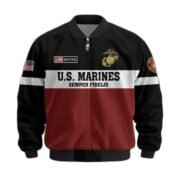 Premium US Veterans Bomber Jacket CPVC180901, Gifts For US Veterans, Gifts On Father's Day, Veterans Day. - Image 17