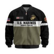 Premium US Veterans Bomber Jacket CPVC180901, Gifts For US Veterans, Gifts On Father's Day, Veterans Day. - Image 20