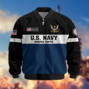 Premium US Veterans Bomber Jacket CPVC180901, Gifts For US Veterans, Gifts On Father's Day, Veterans Day. - Image 11