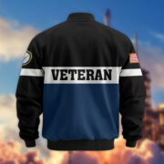 Premium US Veterans Bomber Jacket CPVC180901, Gifts For US Veterans, Gifts On Father's Day, Veterans Day. - Image 12