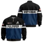 Premium US Veterans Bomber Jacket CPVC180901, Gifts For US Veterans, Gifts On Father's Day, Veterans Day. - Image 16