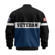 Premium US Veterans Bomber Jacket CPVC180901, Gifts For US Veterans, Gifts On Father's Day, Veterans Day. - Image 15