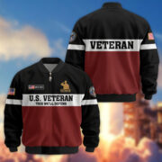 Premium US Veterans Bomber Jacket CPVC180901, Gifts For US Veterans, Gifts On Father's Day, Veterans Day. - Image 37