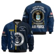 Premium Personalized US Veterans Bomber Jacket BPHN020911, Gifts For US Veterans, Gifts On Father's Day, Veterans Day. - Image 26