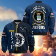 Premium Personalized US Veterans Bomber Jacket BPHN020911, Gifts For US Veterans, Gifts On Father's Day, Veterans Day. - Image 26