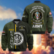 Premium Personalized US Veterans Bomber Jacket BPHN020911, Gifts For US Veterans, Gifts On Father's Day, Veterans Day. - Image 2