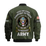 Premium Personalized US Veterans Bomber Jacket BPHN020911, Gifts For US Veterans, Gifts On Father's Day, Veterans Day. - Image 4