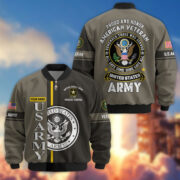 Premium Personalized US Veterans Bomber Jacket BPHN020911, Gifts For US Veterans, Gifts On Father's Day, Veterans Day. - Image 5