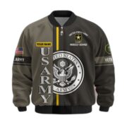 Premium Personalized US Veterans Bomber Jacket BPHN020911, Gifts For US Veterans, Gifts On Father's Day, Veterans Day. - Image 6