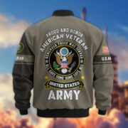 Premium Personalized US Veterans Bomber Jacket BPHN020911, Gifts For US Veterans, Gifts On Father's Day, Veterans Day. - Image 7