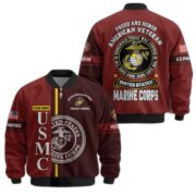 Premium Personalized US Veterans Bomber Jacket BPHN020911, Gifts For US Veterans, Gifts On Father's Day, Veterans Day. - Image 17